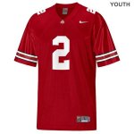 Youth NCAA Ohio State Buckeyes Terrelle Pryor #2 College Stitched Authentic Nike Red Football Jersey WN20R08DN